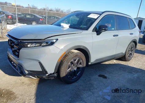 2026 Honda Cr-V Hybrid Awd Trailsport from USA, damaged, VIN 7FARS6H64TE044753